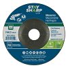 4" x 1/8"  Depressed Center Wheel Masonry Grinding Flat Wheel Type 27  Professional Abrasive  